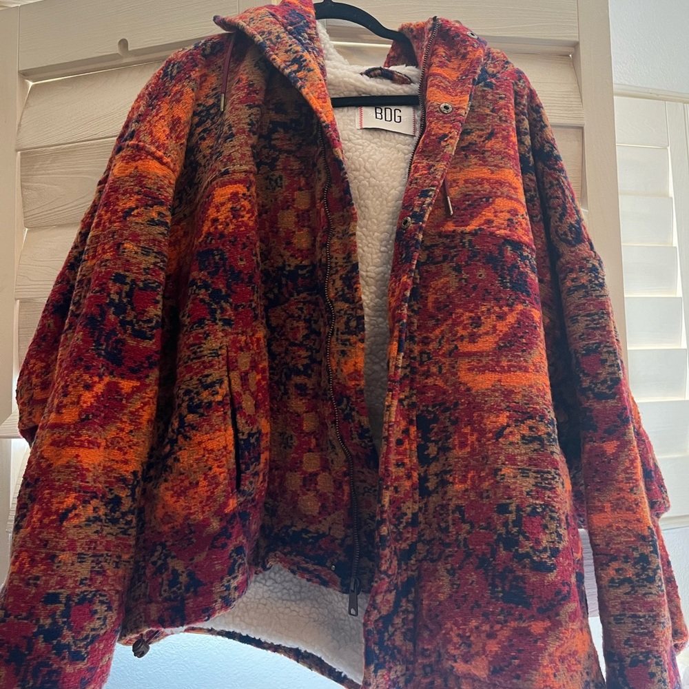 Men’s BDG Jacquard Hooded Jacket